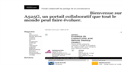 Desktop Screenshot of a525g.com